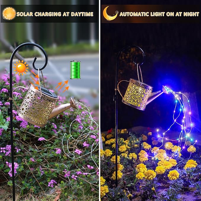 2-Pack LED Solar Novelty Garden Lights