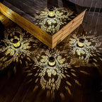 Squirrel Solar Hanging Lanterns, Decorative Porch Decor