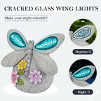 Solar Dragonfly Garden Statue Light, Outdoor Decor