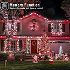 Christmas String Lights, 66ft 200 LED Timer