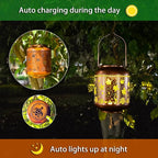 Solar Turtle Lanterns, Outdoor Hanging LED Decor