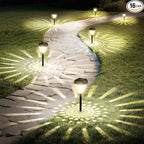 Solar Fence Lights, Waterproof LED