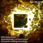 Solar Yard Path Lights 4-Pack, IP68 Waterproof