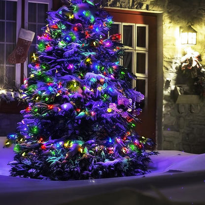 Christmas String Lights, 34ft 100 LED Waterproof Twinkle Lights