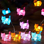 Christmas Backyard String Lights, 10ft 30 LED Waterproof