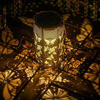 Butterfly Solar Lantern Set, Decorative Yard Lighting