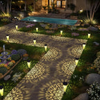 Solar Driveway Path Lights 6-Pack, Waterproof