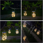 Solar Garden Path Lights 4-Pack, Waterproof