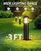8-Pack IP67 Solar Landscape Lights for Yard