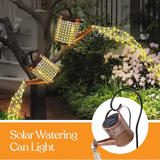 Garden Solar Lanterns, Waterproof LED Outdoor Lights