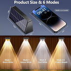 12-Pack Yard Solar Lights, Waterproof LED