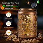 Sunflower Solar Lantern Set, Charming Porch Lighting