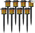 8-Pack Solar Path Lights, Outdoor Garden LED