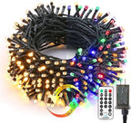 Christmas Patio String Lights, 115ft 300 LED Waterproof