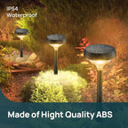 8-Pack Solar Landscape Lights for Walkway