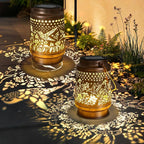Solar Hummingbird Lanterns, Yard Hanging LED Decor