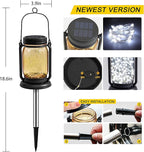 Garden Solar Lantern Set 4-Pack, Decorative Porch Lighting