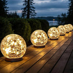 Solar Walkway Path Lights, Waterproof
