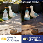 Solar Garden Statue Light, Yard Decor