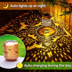 Horse Solar Porch Lanterns, Charming Waterproof LED