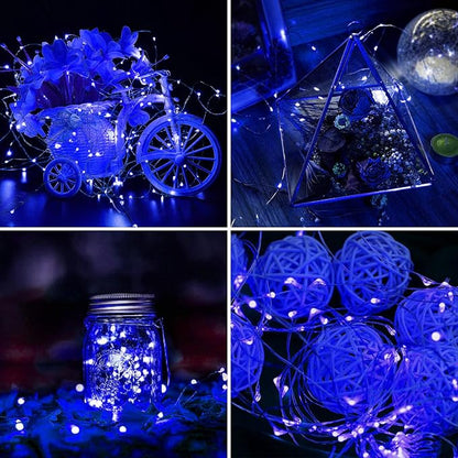 Christmas String Lights, 16ft 50 LED Waterproof Twinkle Lights