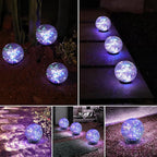 8-Pack Solar Pathway Lights, Waterproof LED Driveway Lights