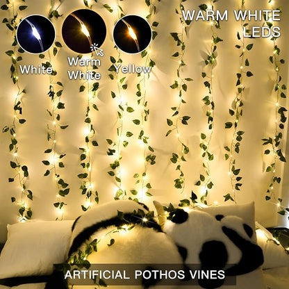 Warm White Patio String Lights, Weatherproof LED