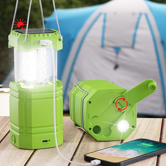 Rechargeable LED Camping Lantern, Portable