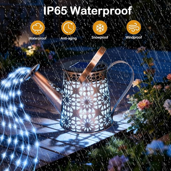 Solar Backyard Lanterns, Patio Hanging LED Decor