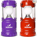 2-Pack Rechargeable LED Camping Lantern, Portable