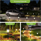 Solar Pathway Lights 10-Pack, Garden LED