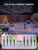 Solar Yard Path Lights 25-Pack, Waterproof