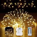 200 LED Christmas Twinkle Lights, 66ft Waterproof for Porch
