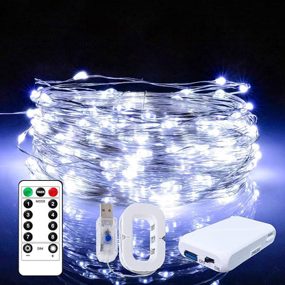 Christmas Fairy Lights, 16ft 50 LED Battery Twinkle Lights