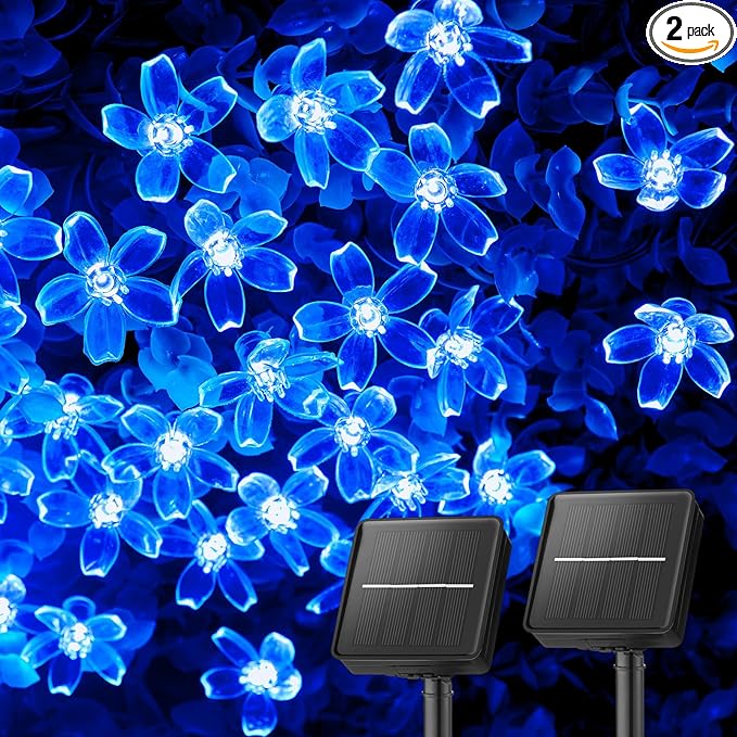 Christmas Fairy Lights 2-Pack, 52ft 120 LED Battery Twinkle Lights