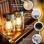 Solar Hanging Lanterns, Backyard Hanging LED Decor