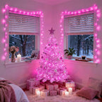 Christmas Patio String Lights, 33ft 100 LED Waterproof