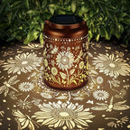 Sunflower Solar Lanterns, Waterproof LED Porch Lights