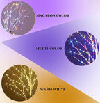 Christmas Patio String Lights, 6ft Waterproof