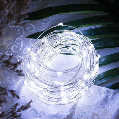5-Pack Christmas String Lights, 20 LED Waterproof Twinkle Lights