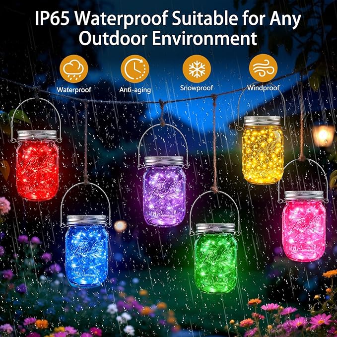 12-Pack Porch String Lights, Weatherproof LED