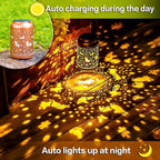 Solar Dog Lanterns, Patio Hanging LED Decor