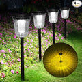 4-Pack Solar Pathway Lights, Waterproof LED Walkway Lights