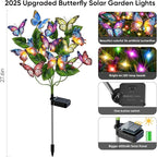 Solar Pathway Lights 4-Pack, Garden LED