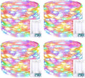 Christmas Porch String Lights 4-Pack, 16ft 50 LED Waterproof
