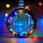 10-Pack 20 LED Christmas Twinkle Lights, Waterproof for Backyard