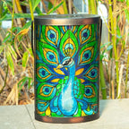Peacock Solar Lantern Set, Classic Porch Lighting