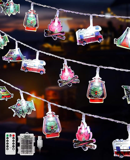 Christmas LED String Lights, Waterproof Timer Lights