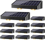 12-Pack Yard Solar Lights, Waterproof LED