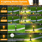 Solar Post Cap Lights, Waterproof LED